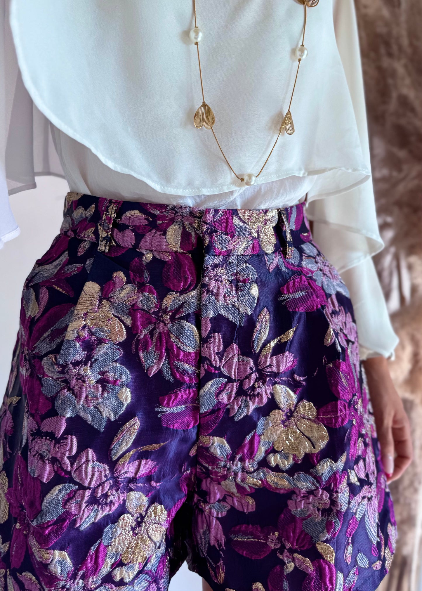 SHORT GARDENIA - MAUVE