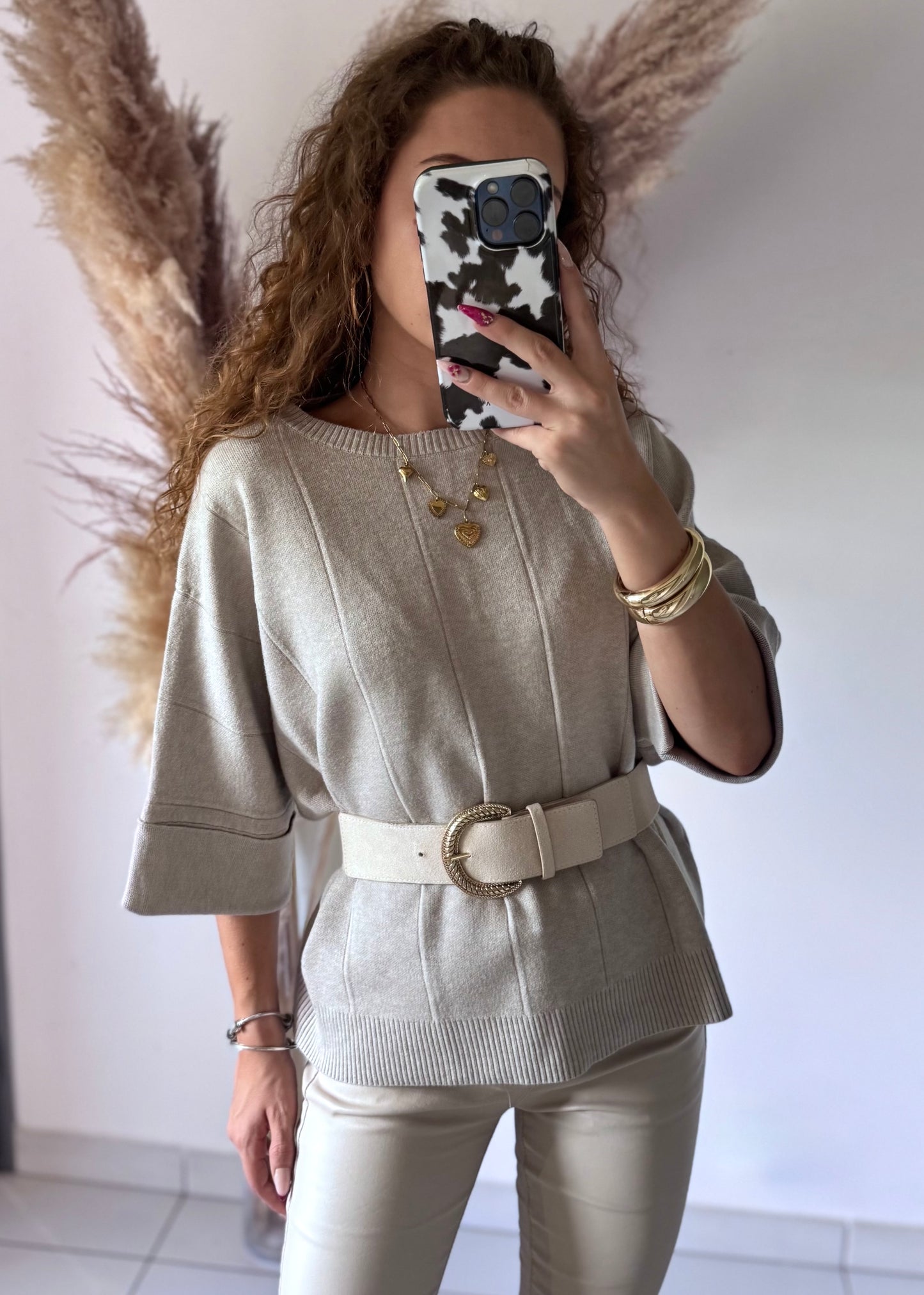 PULL LOU - BEIGE
