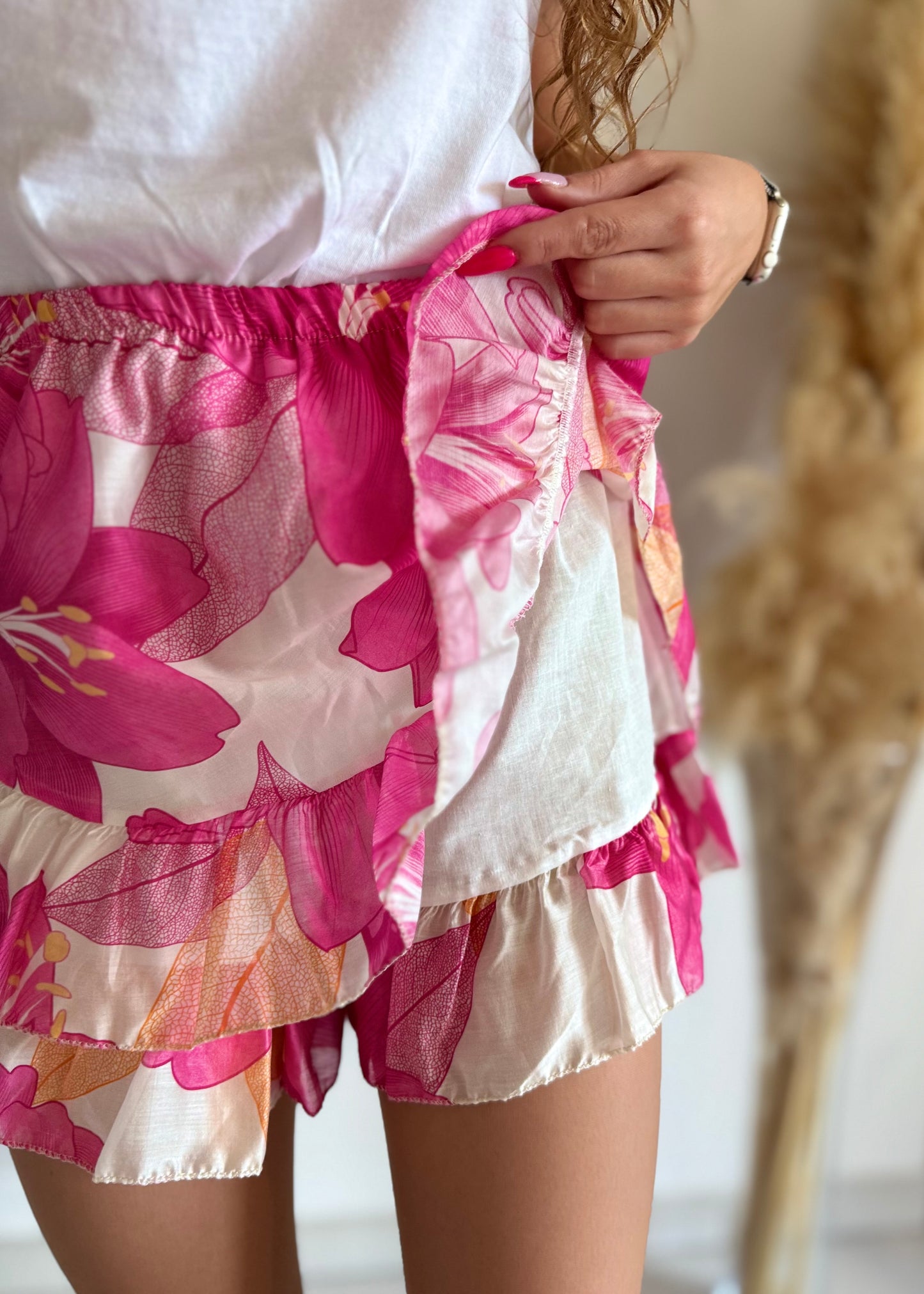 JUPE-SHORT FLORA