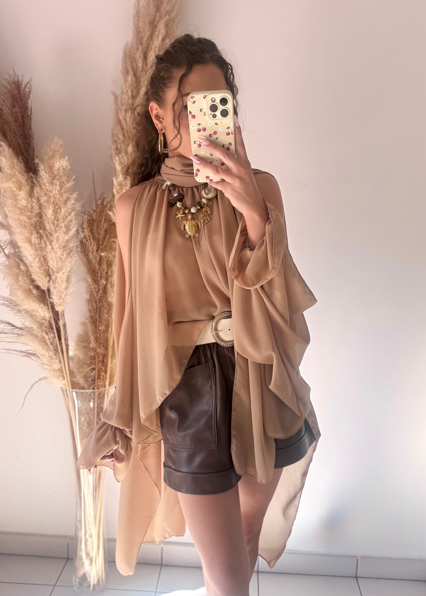 TOP CARMEN - CAMEL