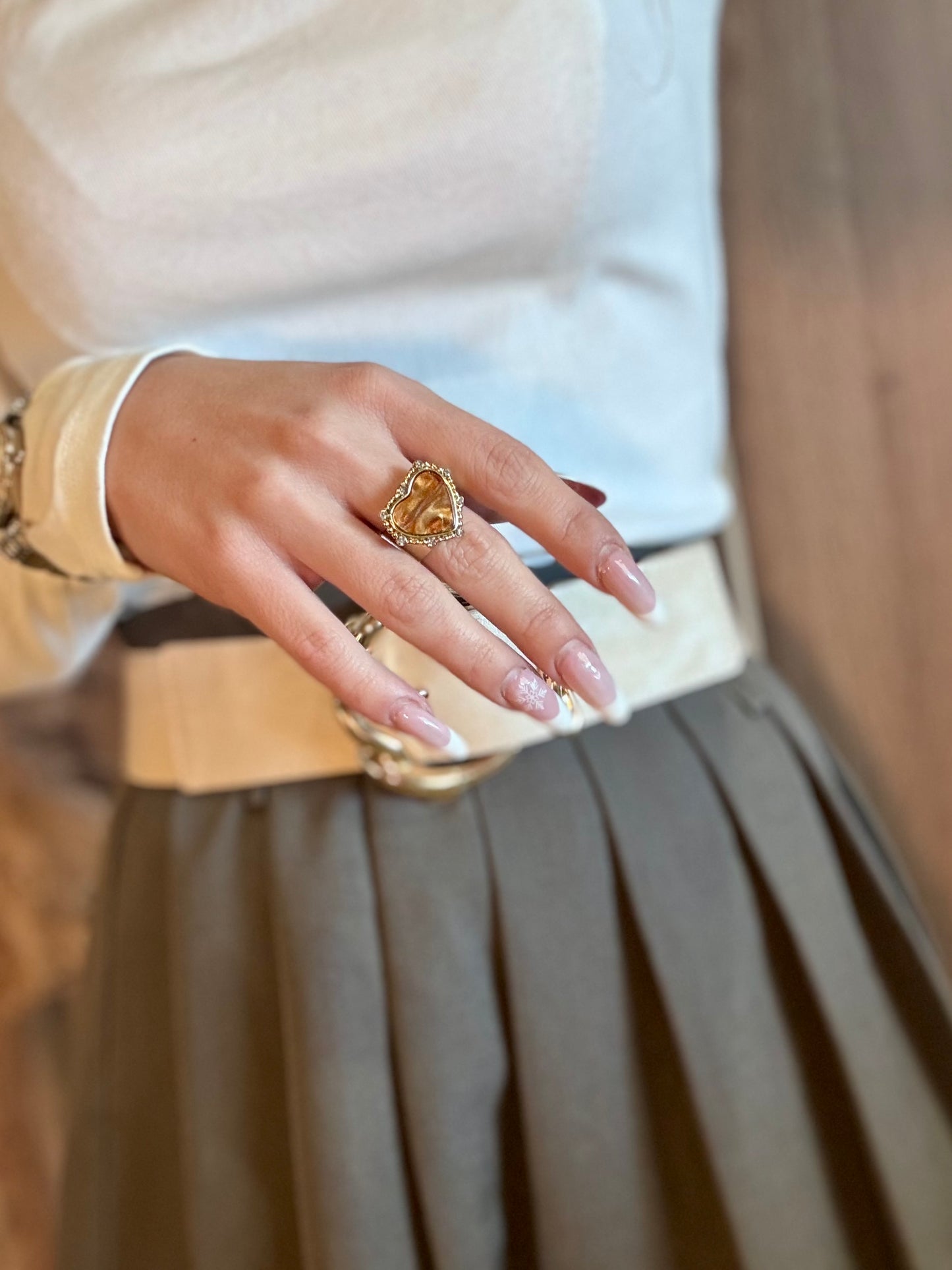 BAGUE COEUR