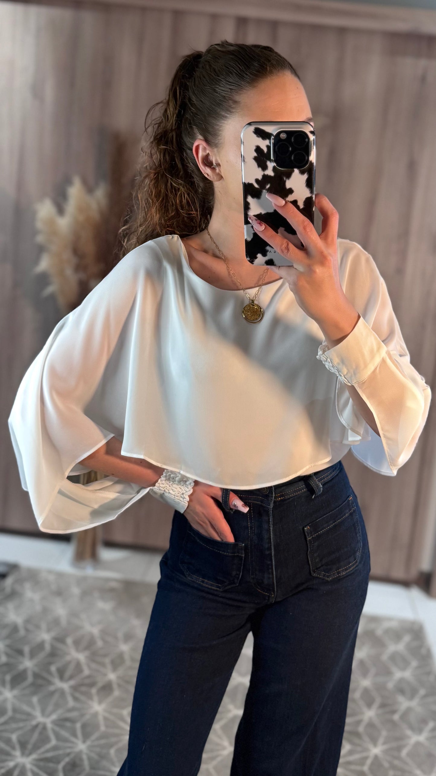 BLOUSE COLETTE - BLANCHE