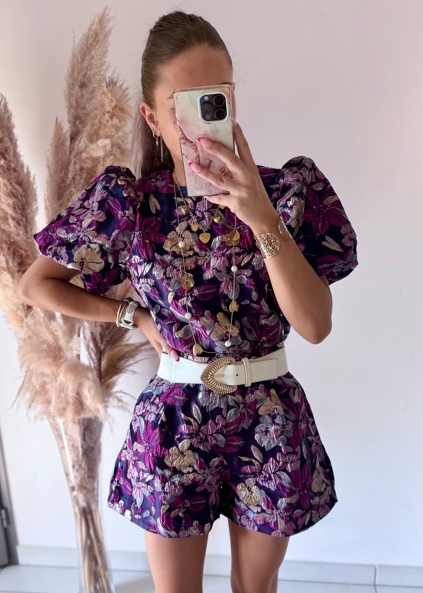 SHORT GARDENIA - MAUVE