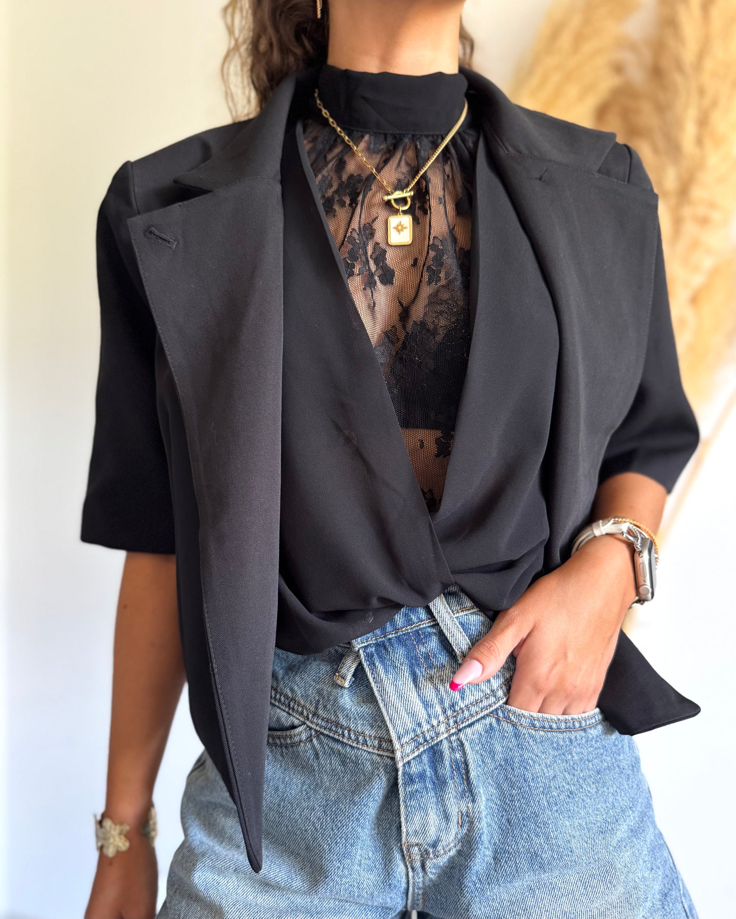 BLAZER MONA - NOIR