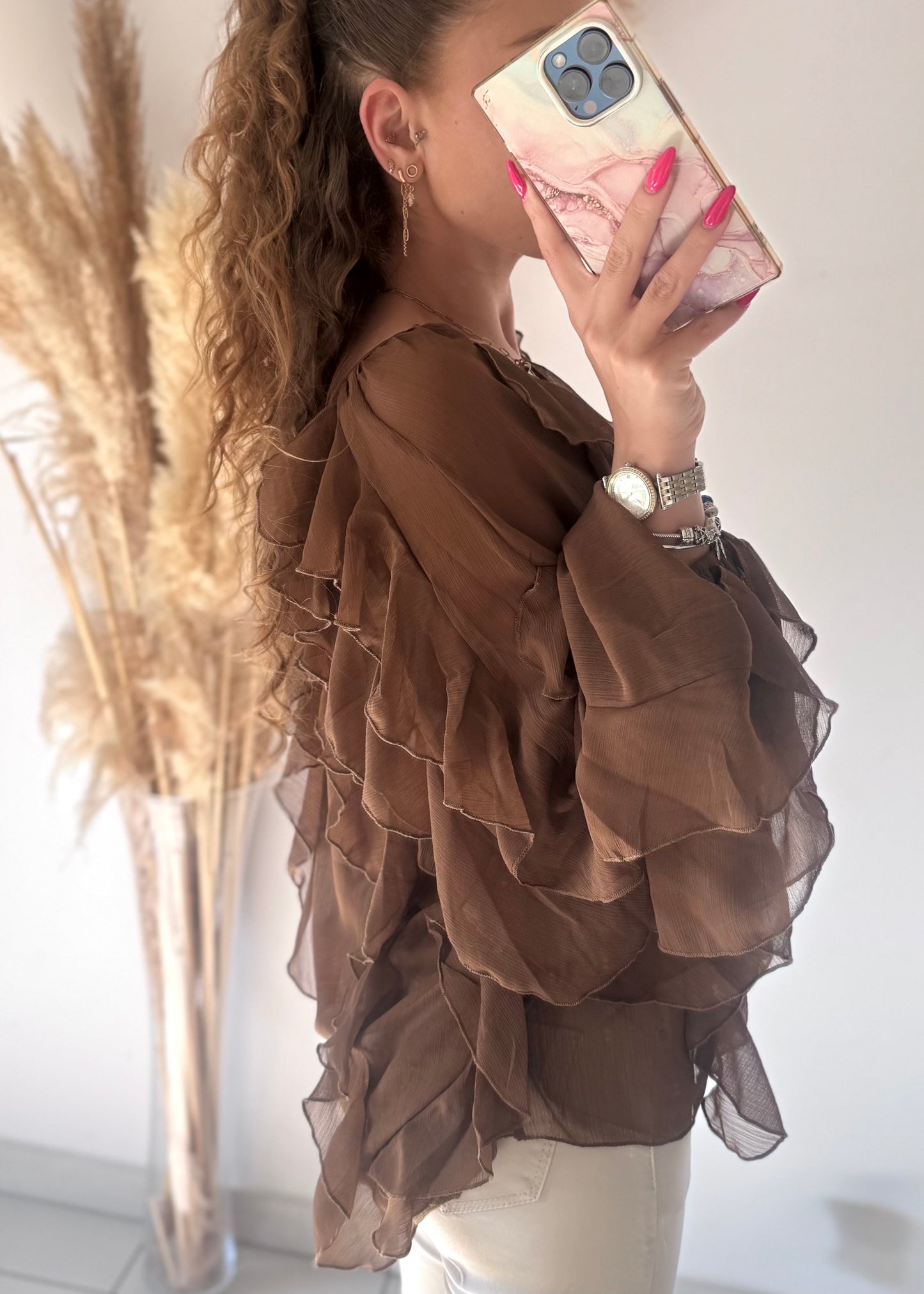 BLOUSE - CACAO