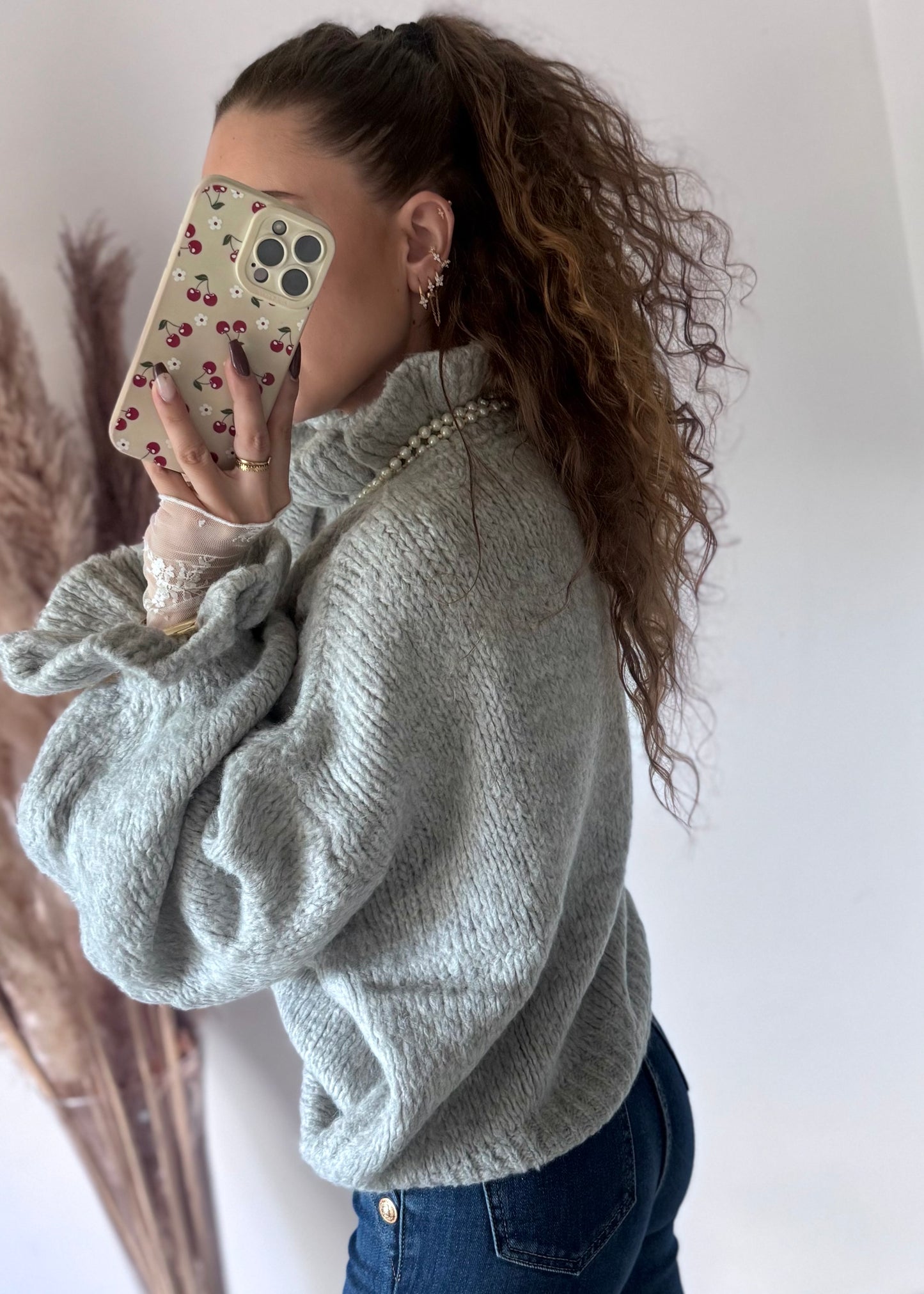 PULL FLUFFY - GRIS