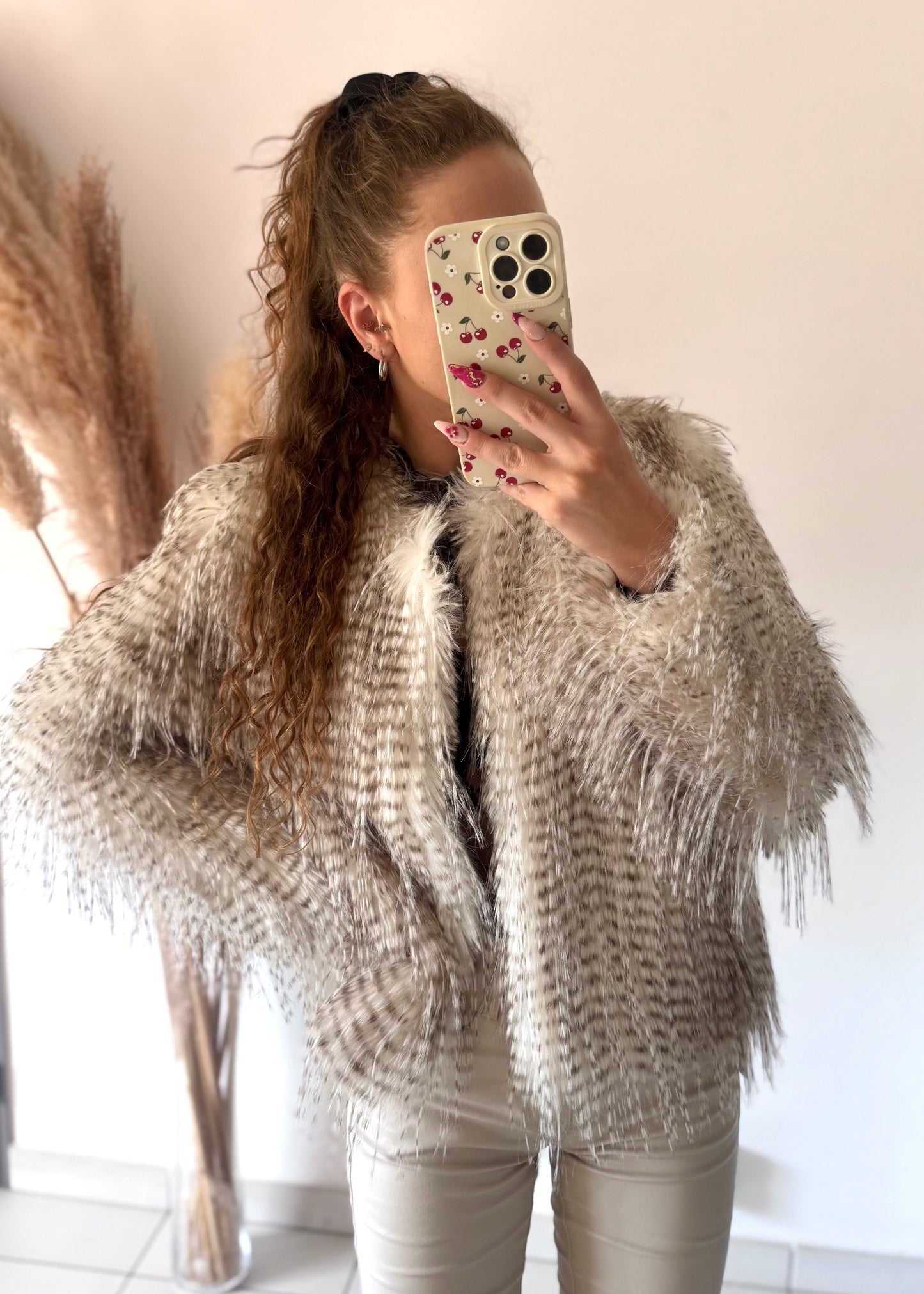 MANTEAU LISA - FAUSSE FOURRURE