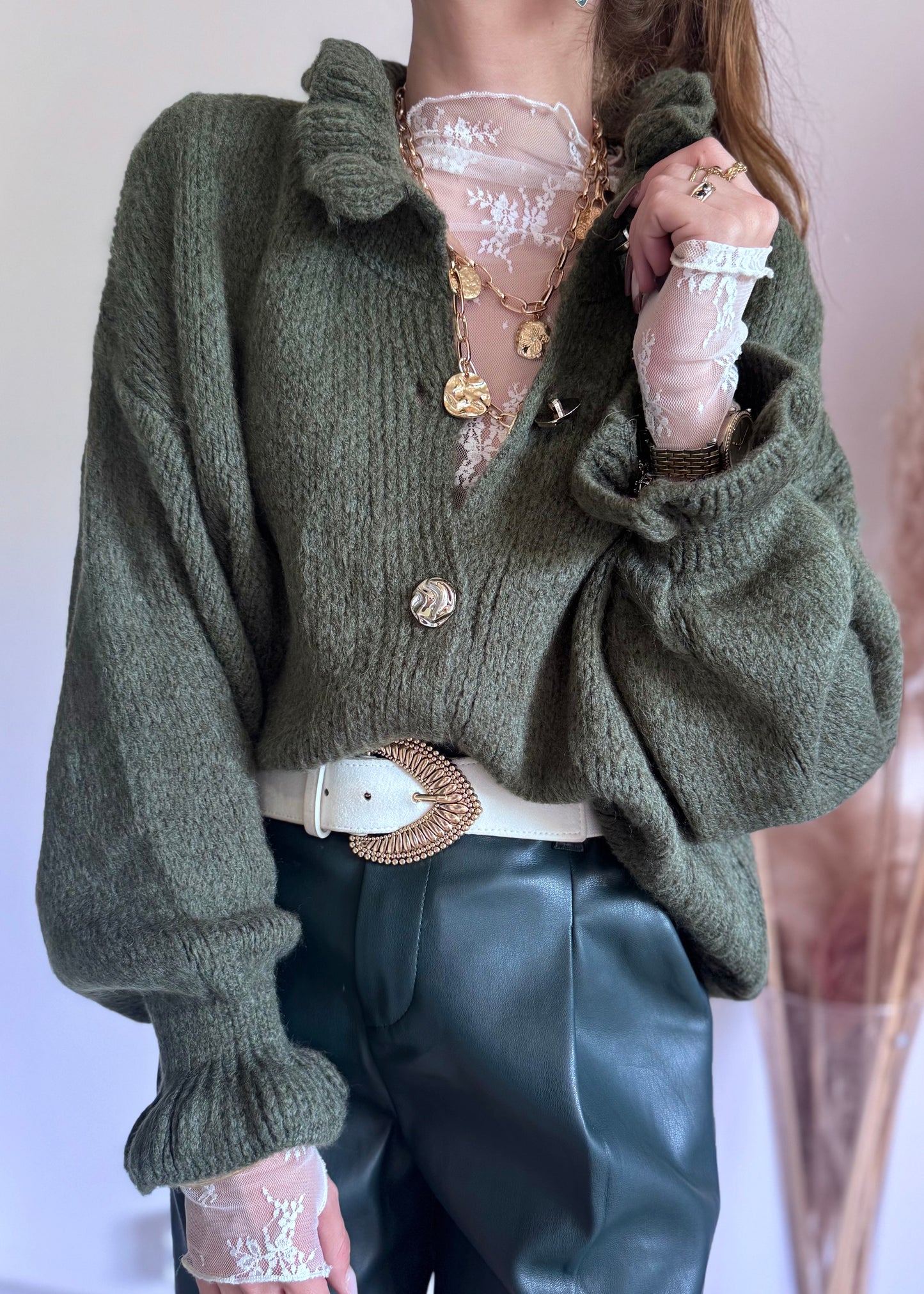 GILET - KAKI