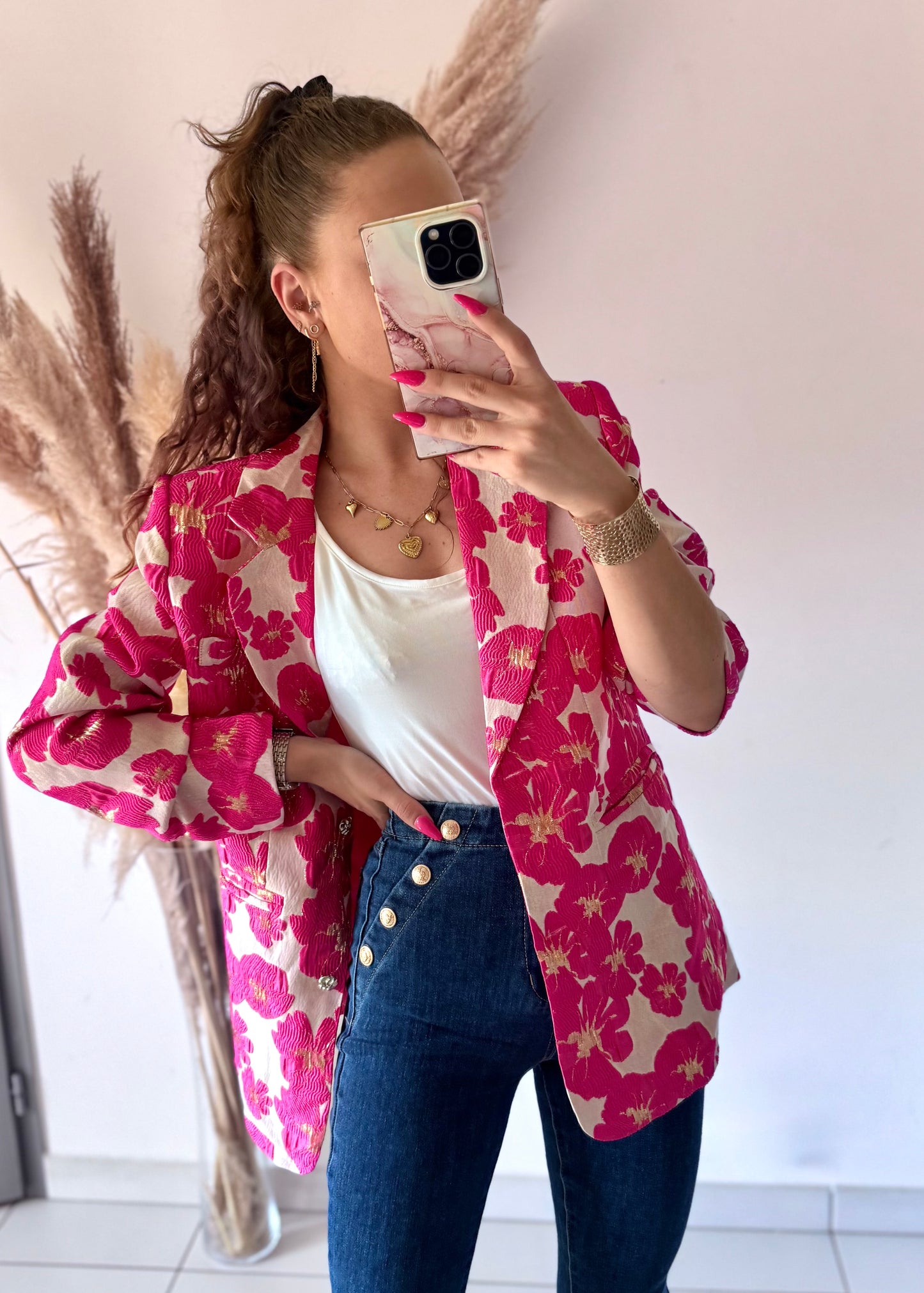 BLAZER GARDEN - FUSHIA