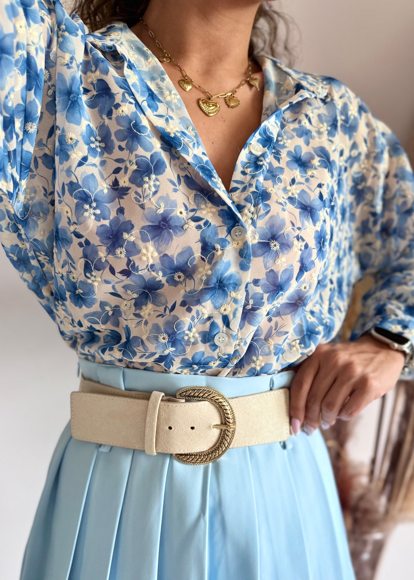 CHEMISE - SKY