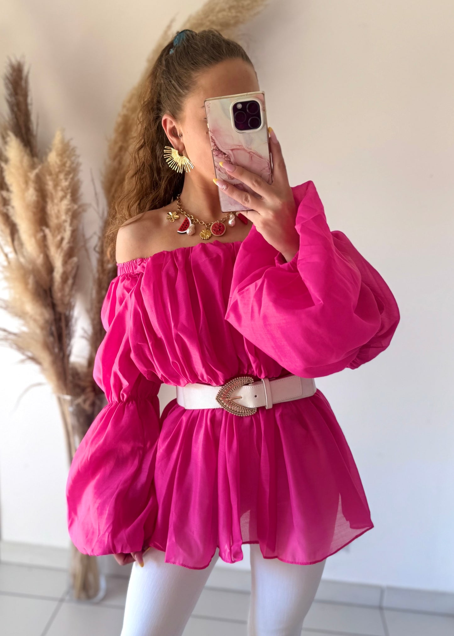 BUSTIER - ROSE