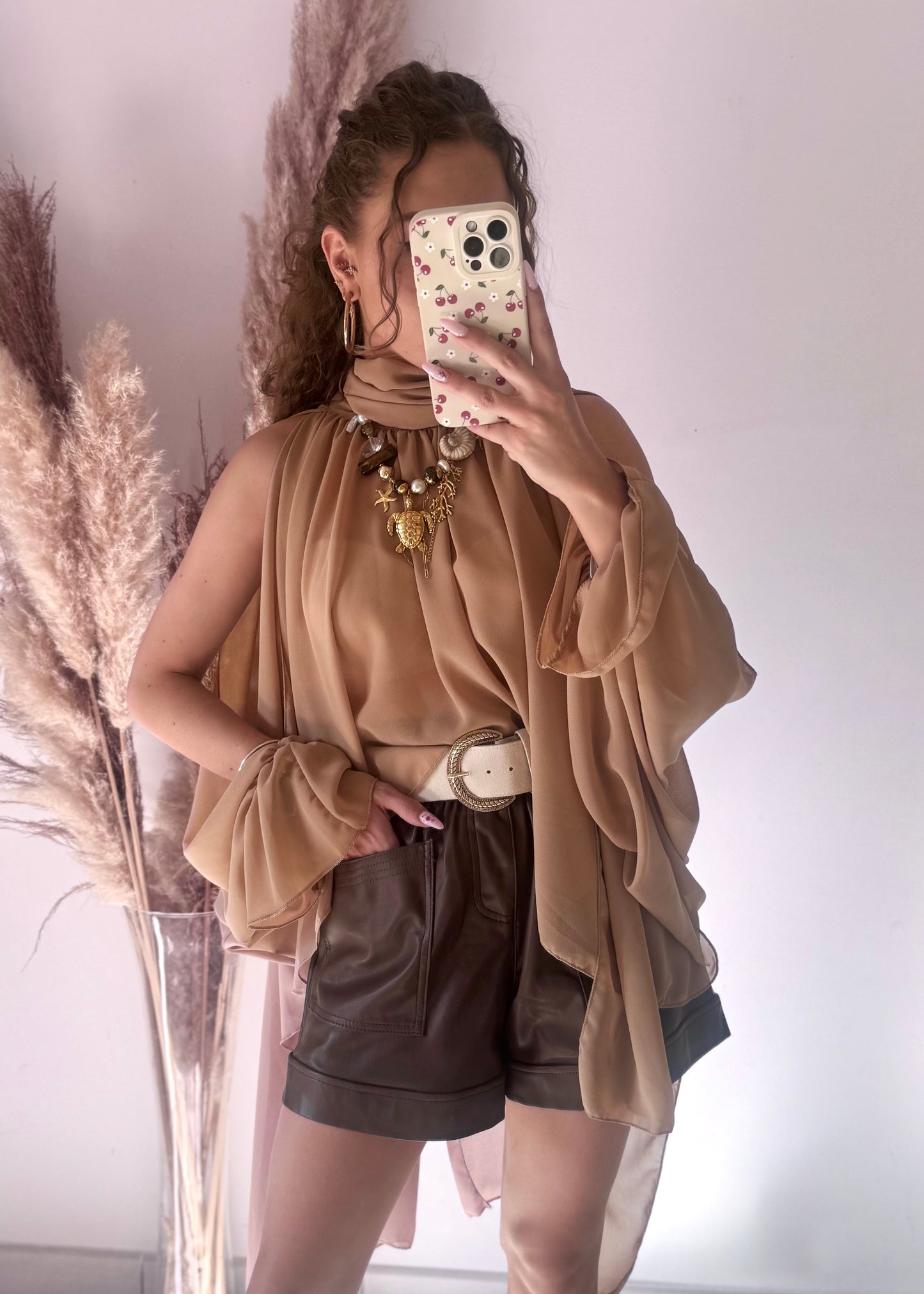 TOP CARMEN - CAMEL