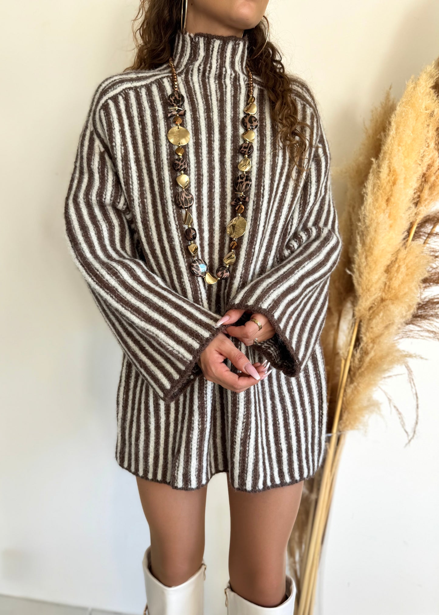 PULL CLARA - CHOCOLAT