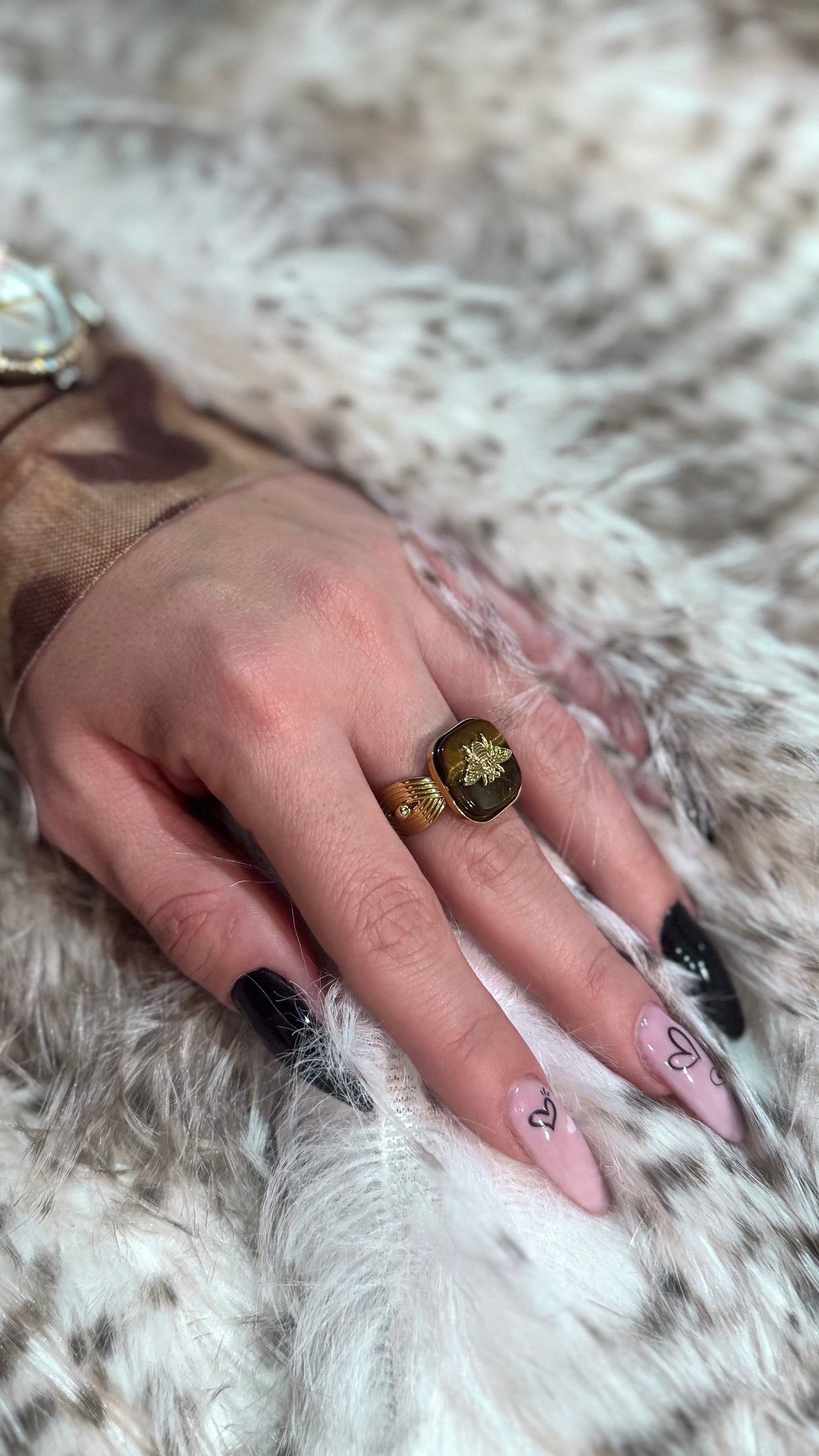 bague en acier inoxydable