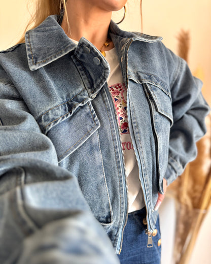 VESTE - DENIM