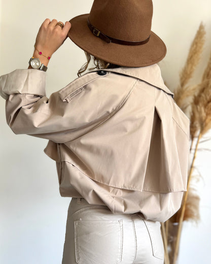 TRENCH COURT - BEIGE