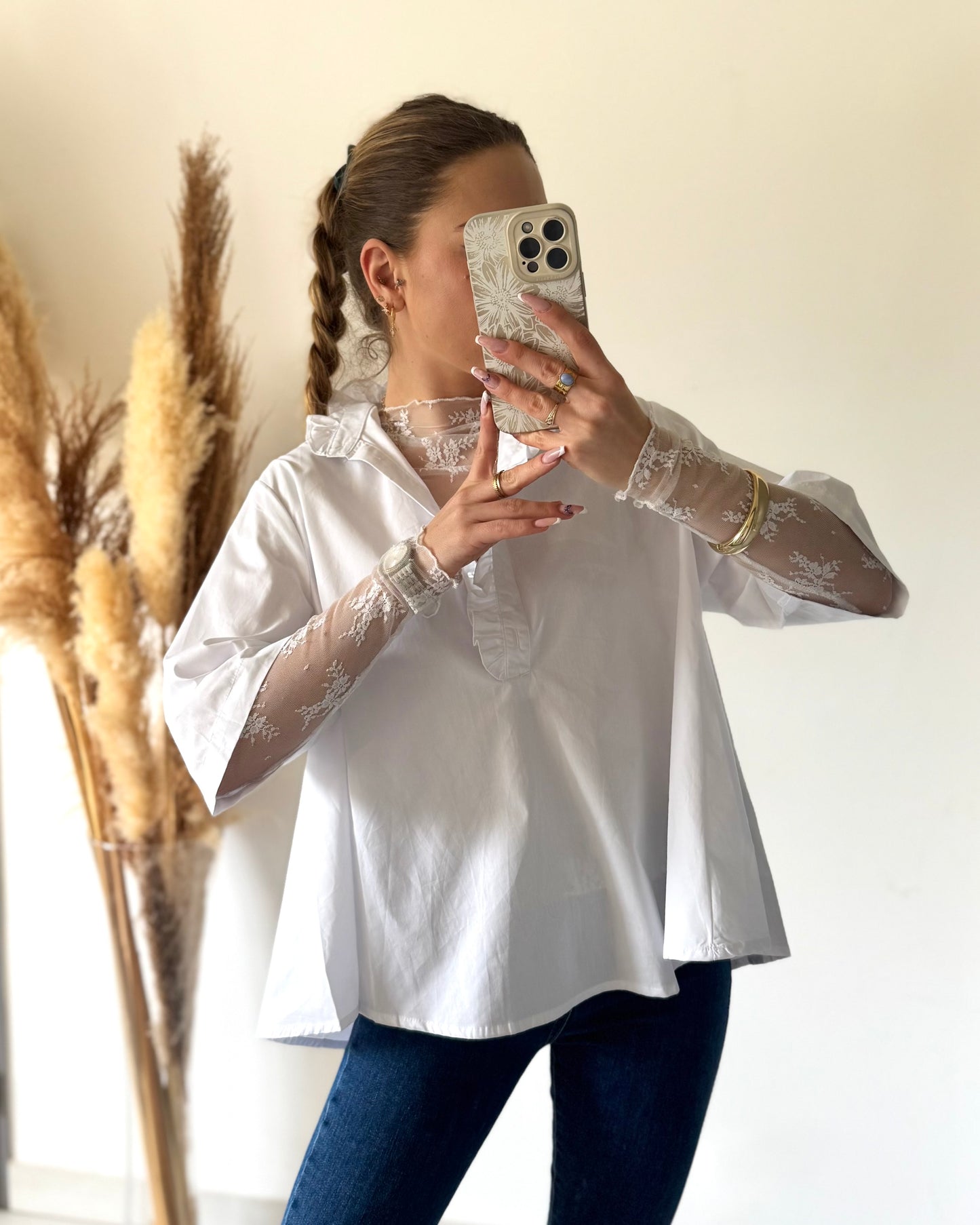 CHEMISE ROXANE - BLANCHE