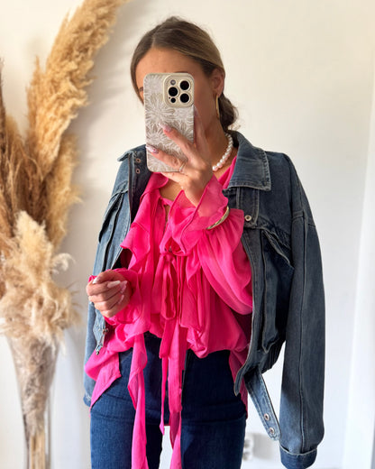 BLOUSE ROSALIA - FUCHSIA