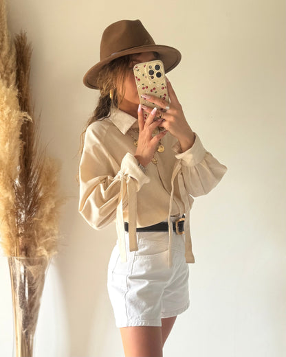 CHEMISE ALIZEE - BEIGE