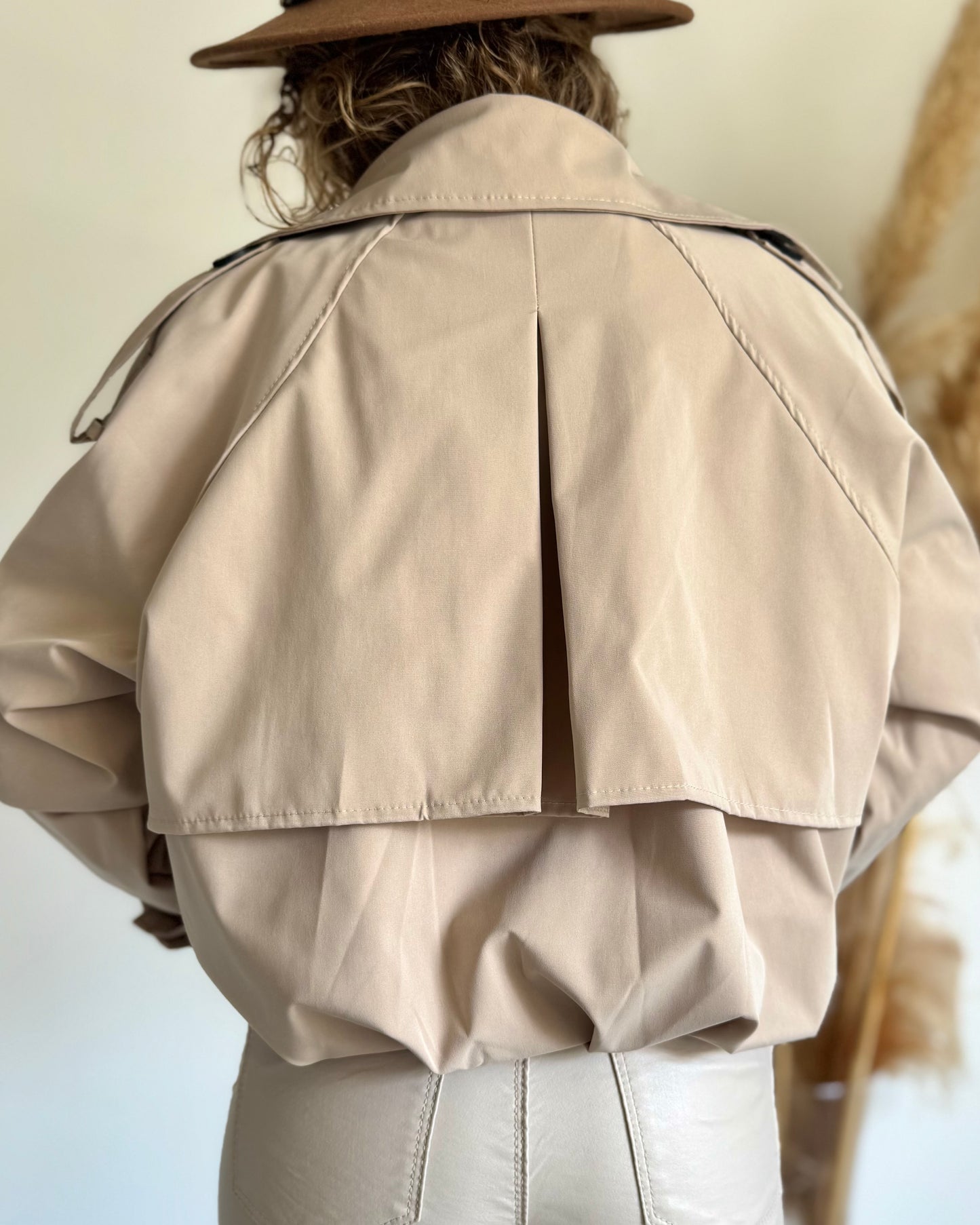 TRENCH COURT - BEIGE