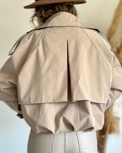 TRENCH COURT - BEIGE