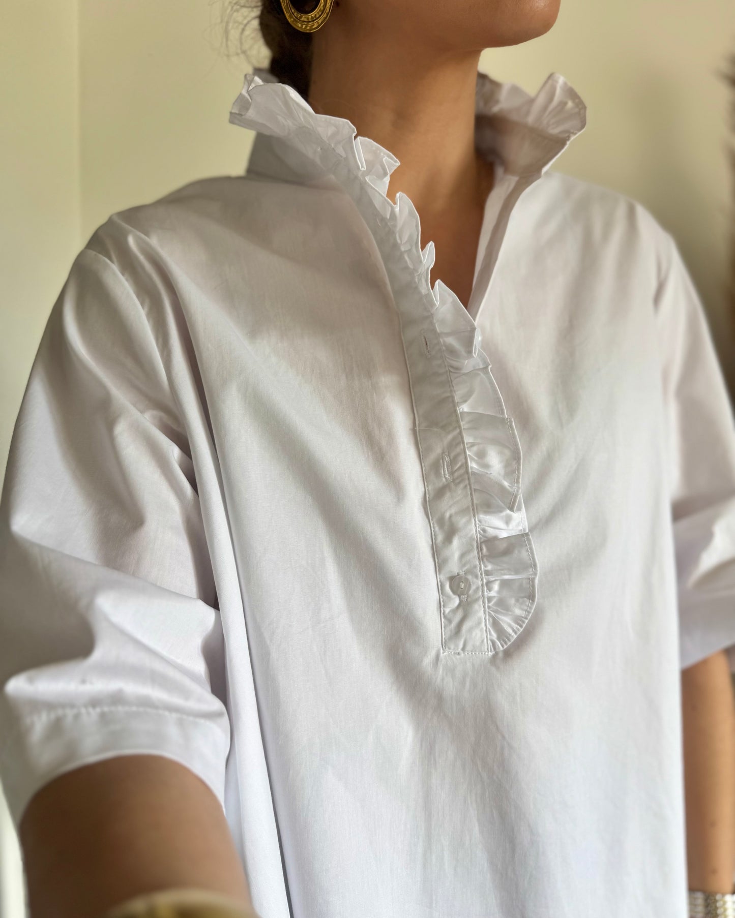 CHEMISE ROXANE - BLANCHE