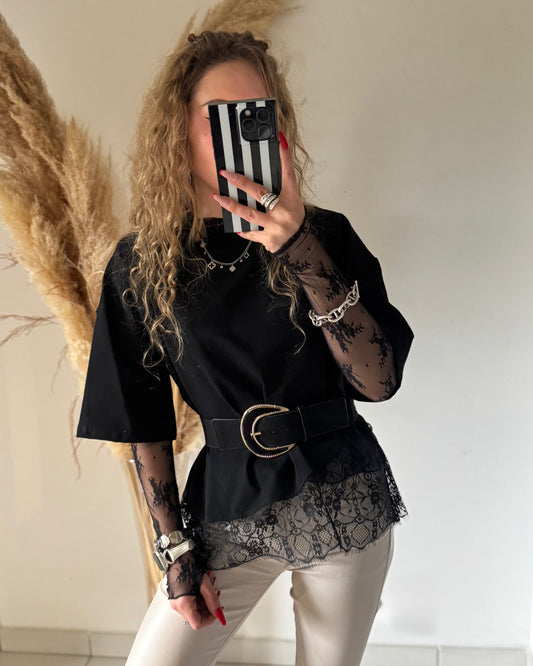 T-SHIRT DITA - NOIR