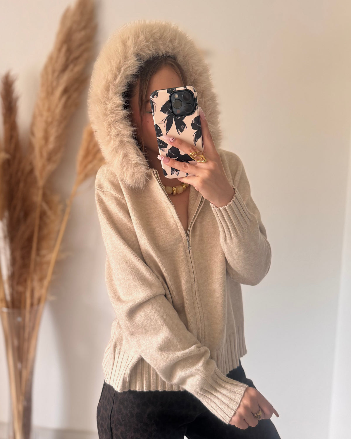 GILET LILOU - BEIGE