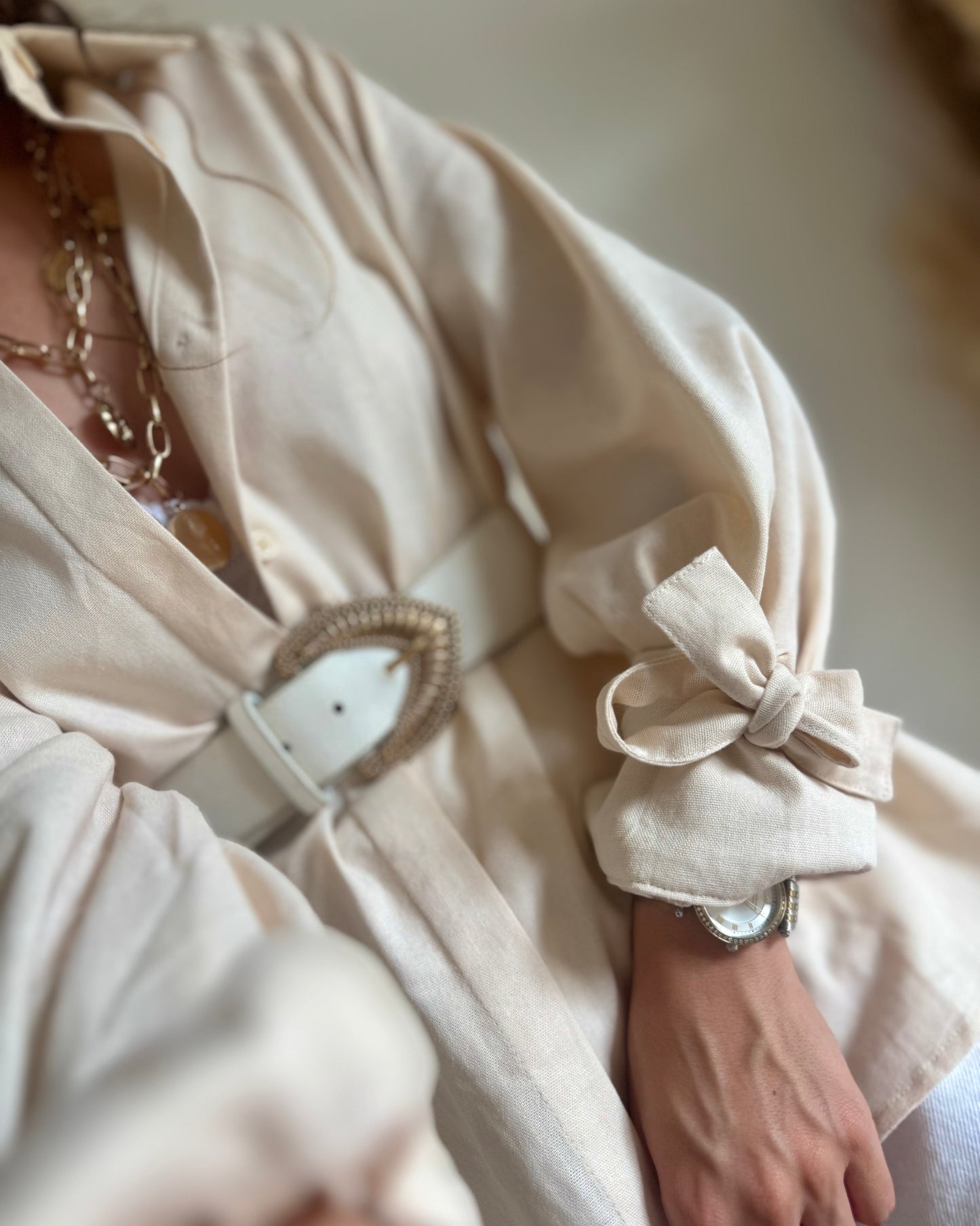 CHEMISE ALIZEE - BEIGE