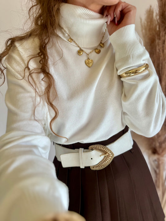 PULL NOA - BLANC