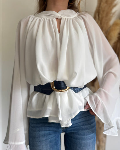 BLOUSE ELENA - BLANCHE
