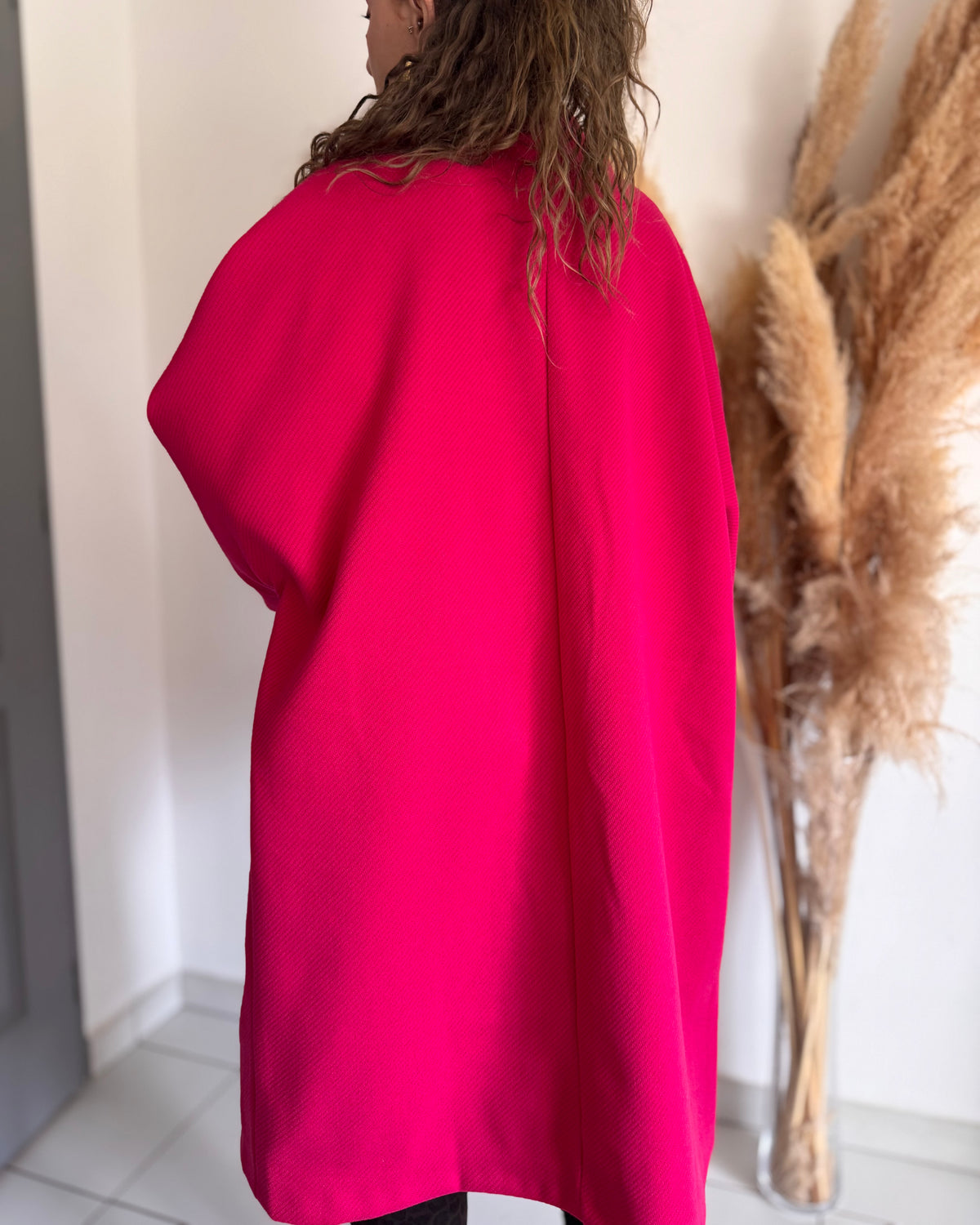 MANTEAU SPIES - FUSCHIA