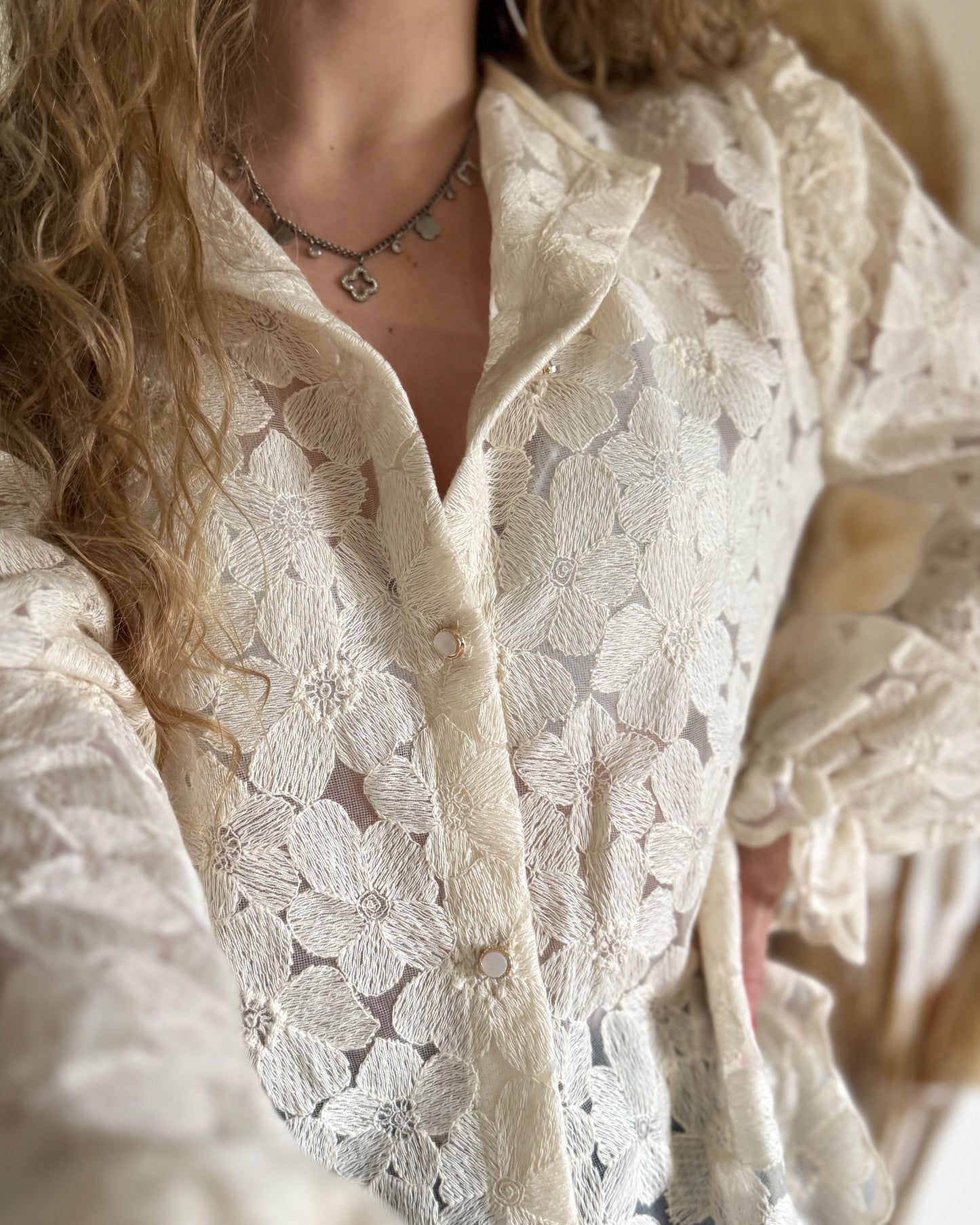 BLOUSE ORÉLIA - ECRU