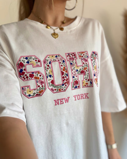 T-SHIRT SOHO - BLANC