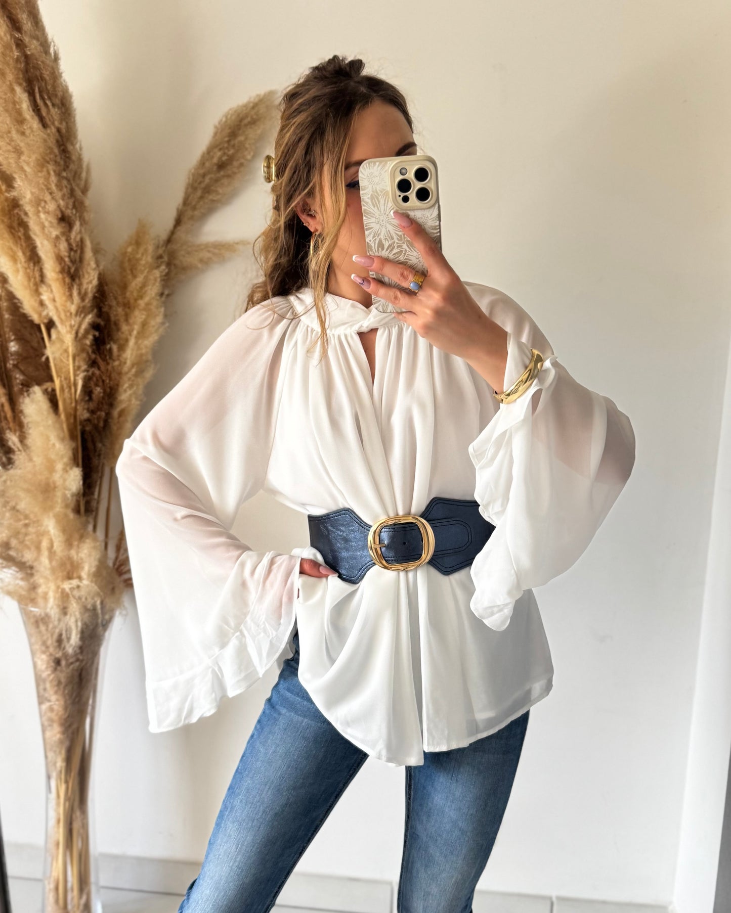 BLOUSE ELENA - BLANCHE