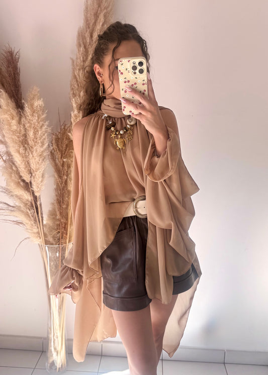 TOP CARMEN - CAMEL