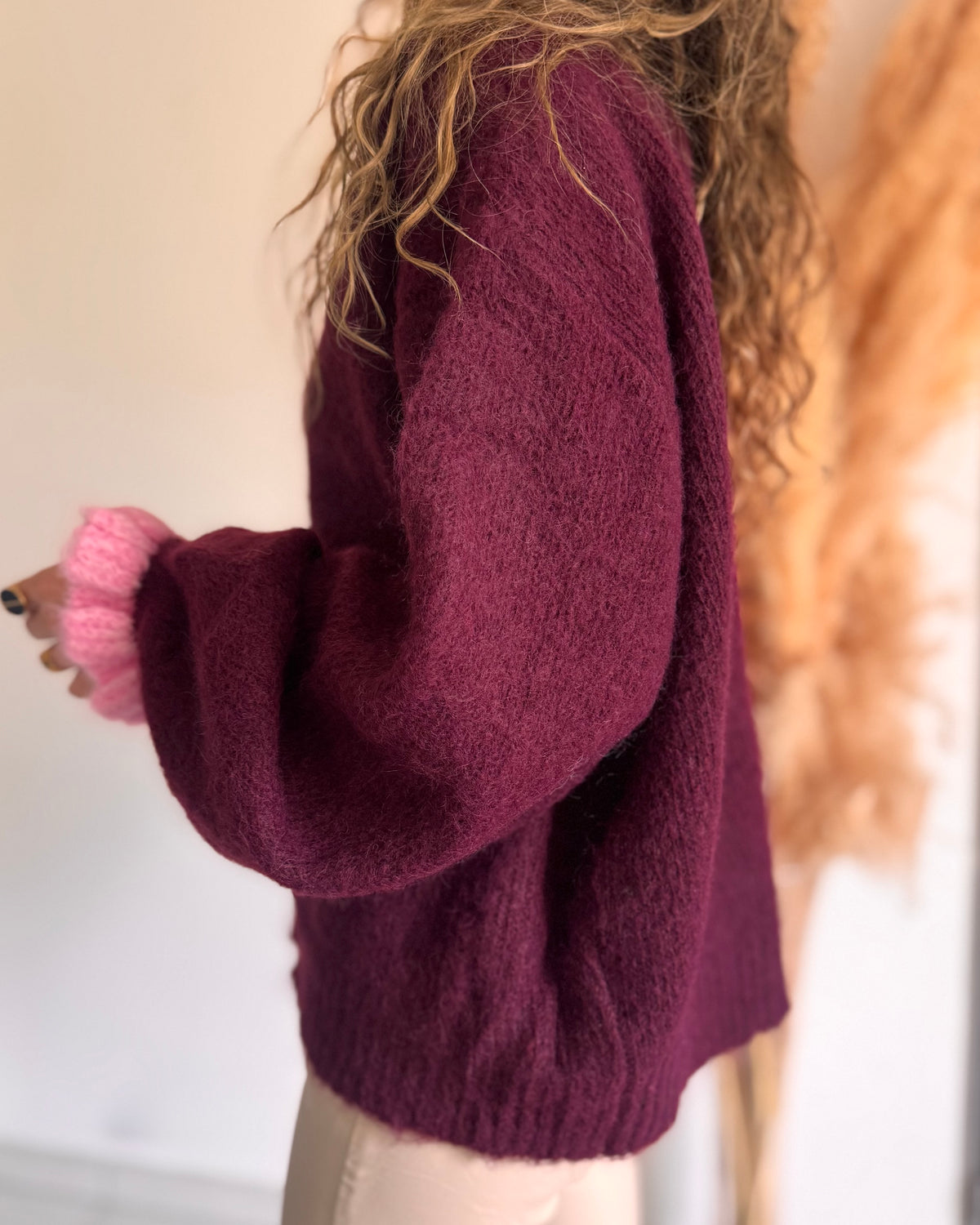 PULL ESMÉ - BORDEAUX