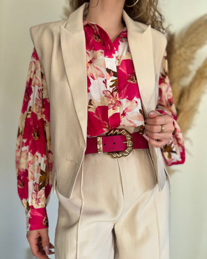CHEMISE - FLEURS
