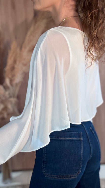 BLOUSE COLETTE - BLANCHE