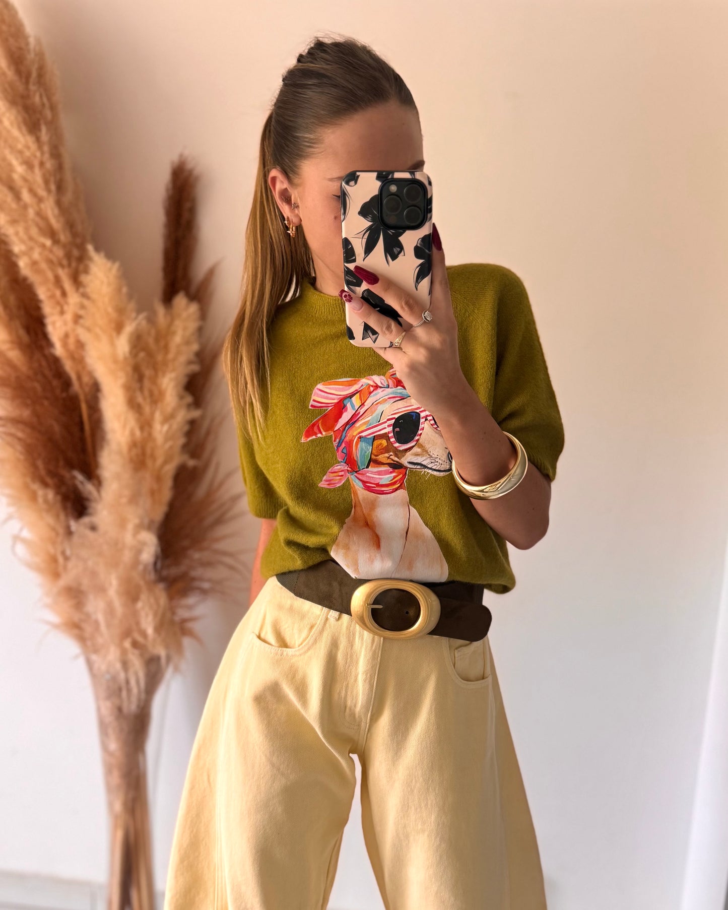 PULL MARGOT - VERT ANIS