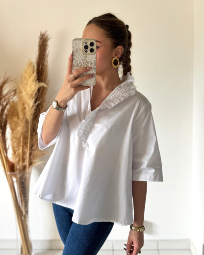 CHEMISE ROXANE - BLANCHE