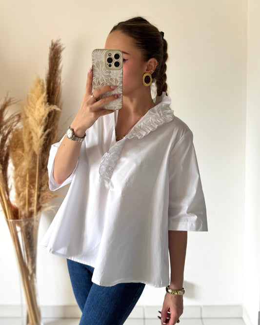 CHEMISE ROXANE - BLANCHE