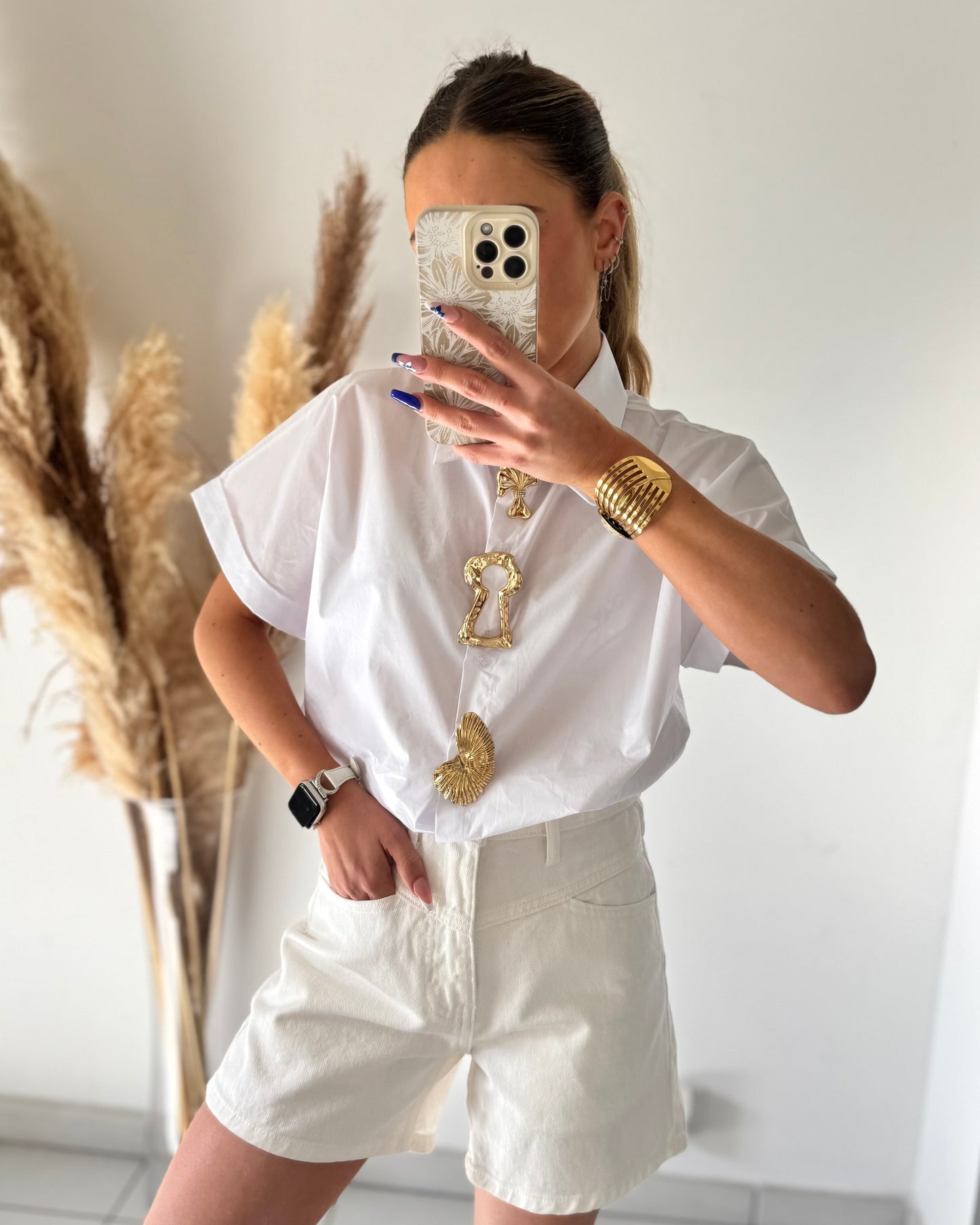 CHEMISE CALYPSO - BLANCHE