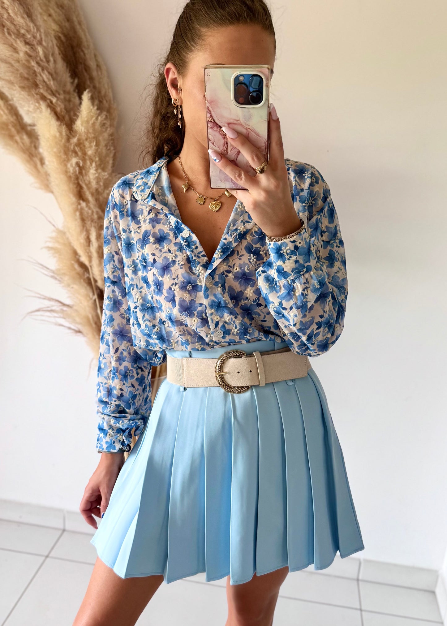 CHEMISE - SKY