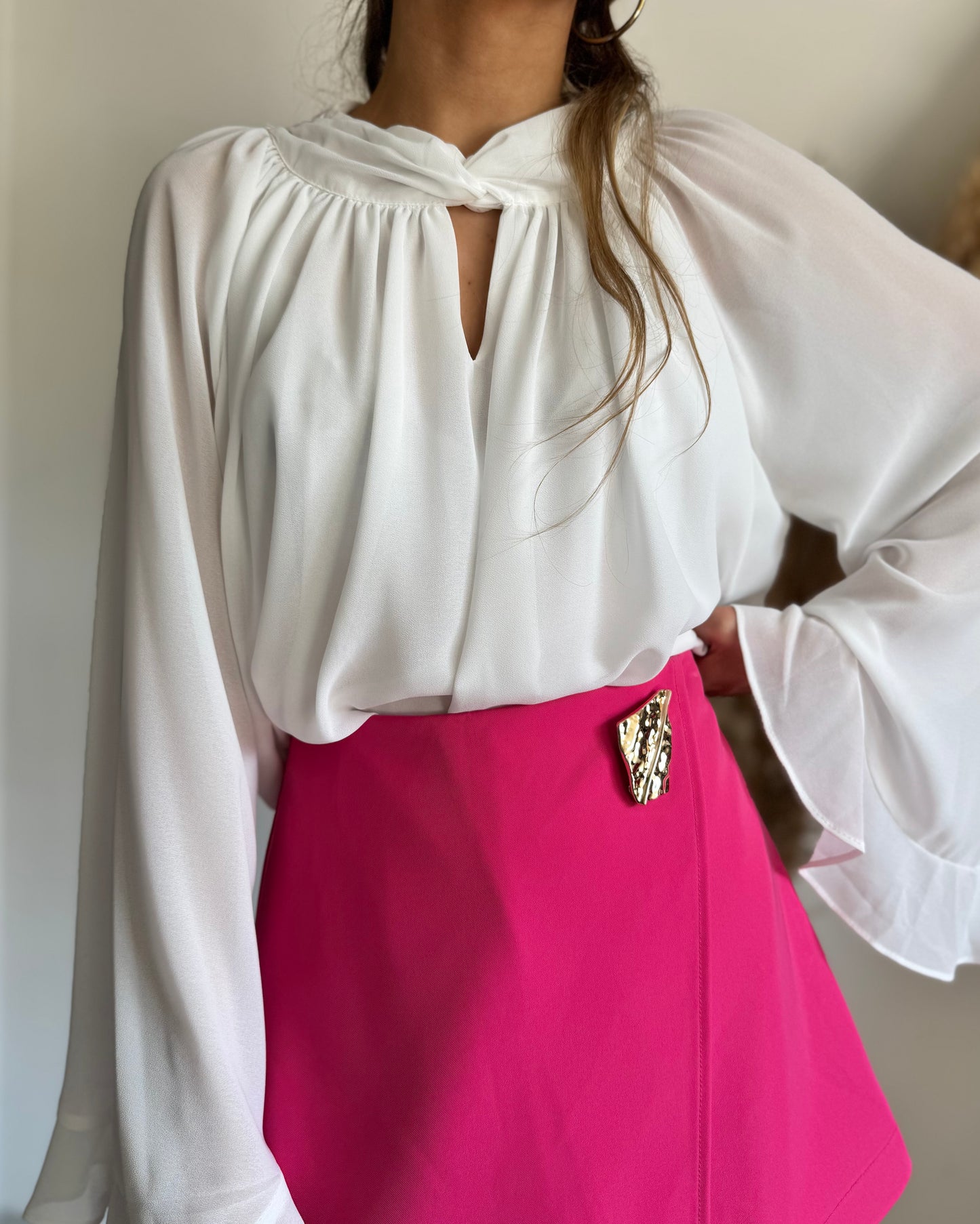 JUPE SHORT - FUSCHIA