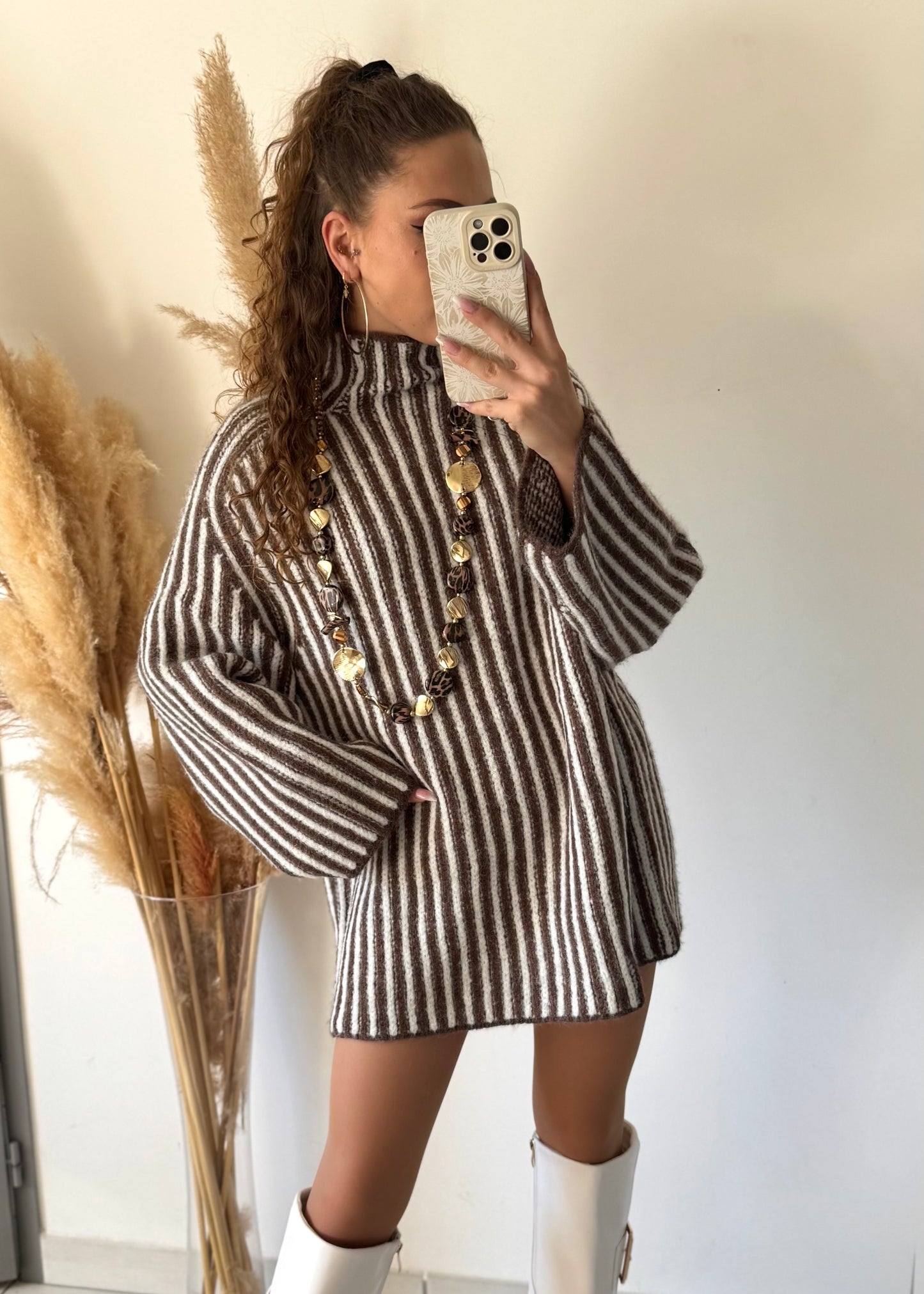 PULL CLARA - CHOCOLAT