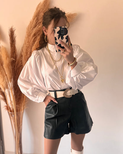 CHEMISE BALLON - BLANC