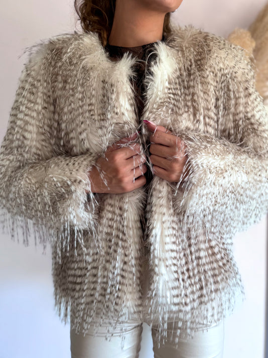 MANTEAU LISA - FAUSSE FOURRURE