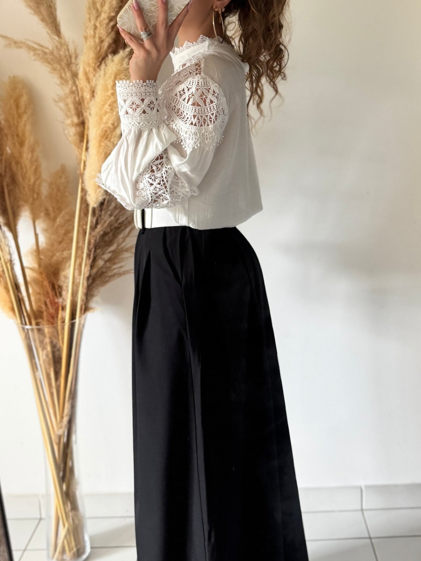 PANTALON PALAZZO NOIR