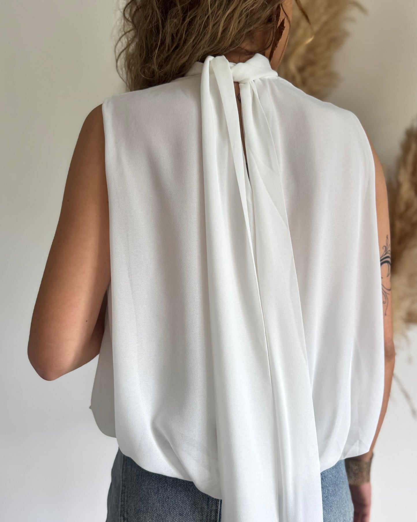 BLOUSE LORIE - BLANC
